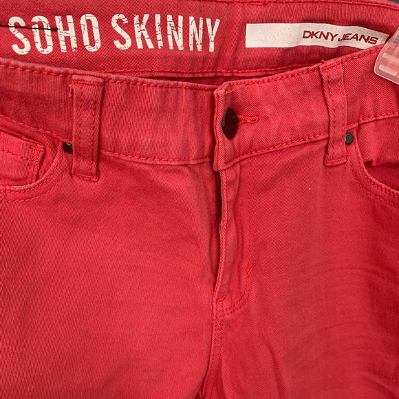 DKNY Soho Skinny Jeans Pink Size 8 - Picture 3 of 7